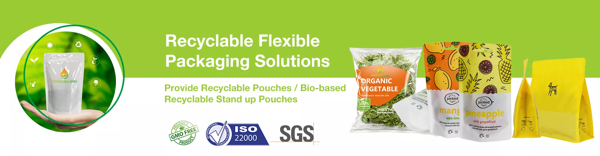 recyclable pouches solution