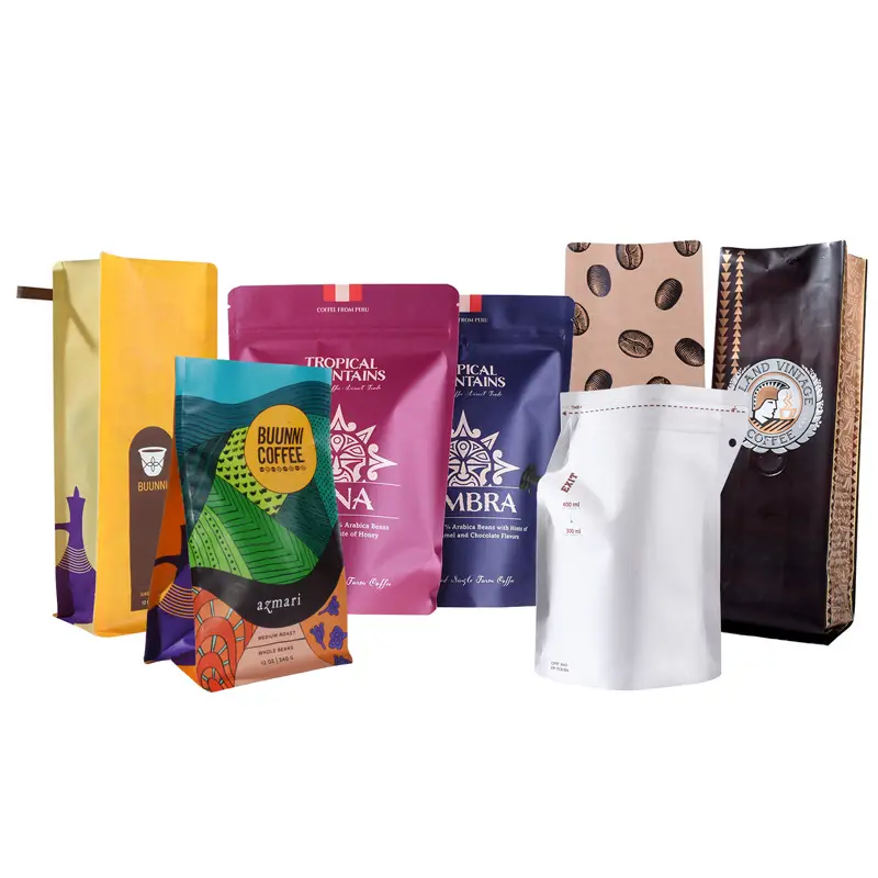 coffee packaging pouches wholesale