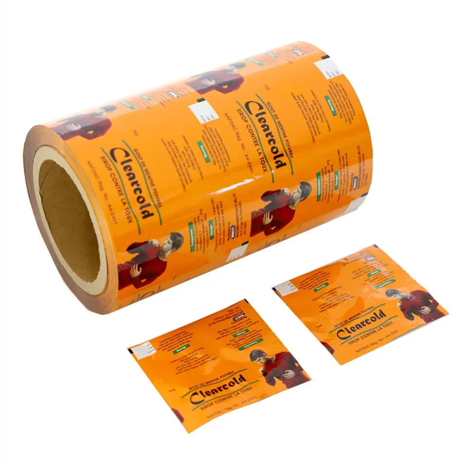 sachet packaging film roll