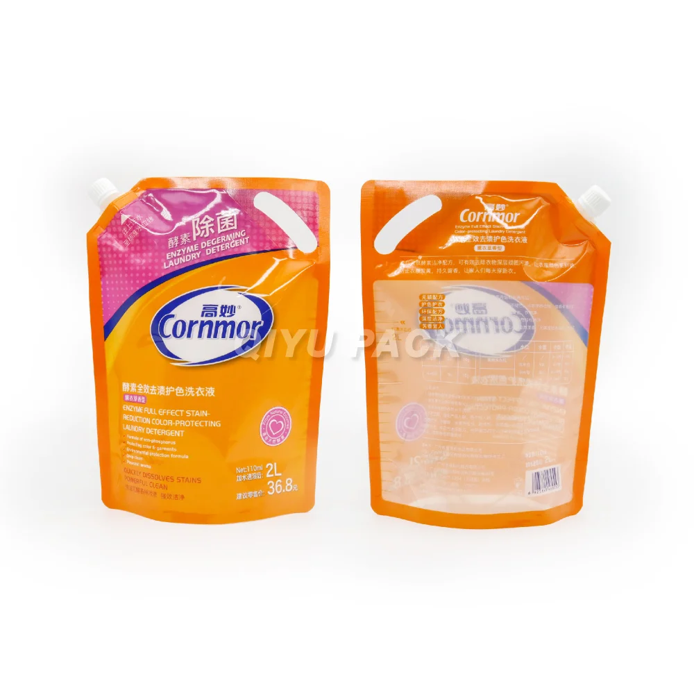 wholeslae laundry detergent packaging pouches