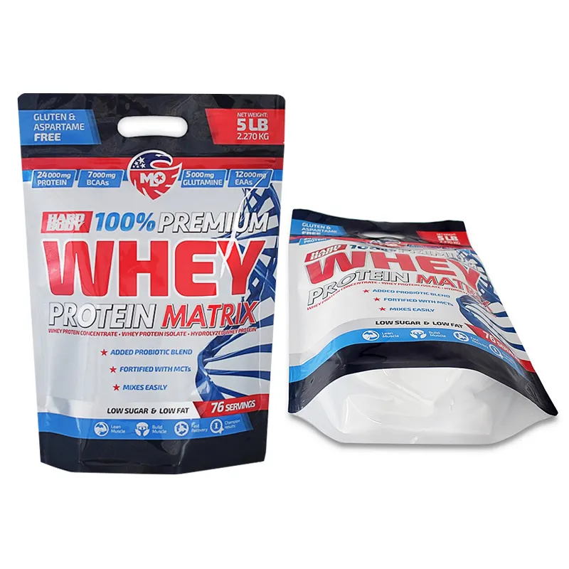 kantong berdiri bubuk protein whey