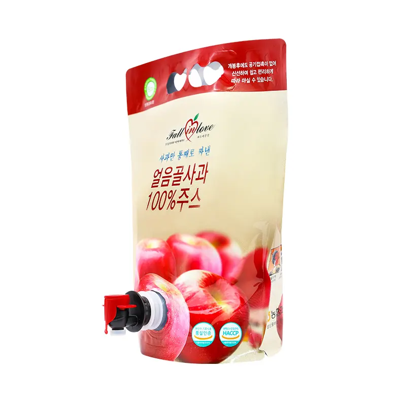 wine pouch with vitop valve