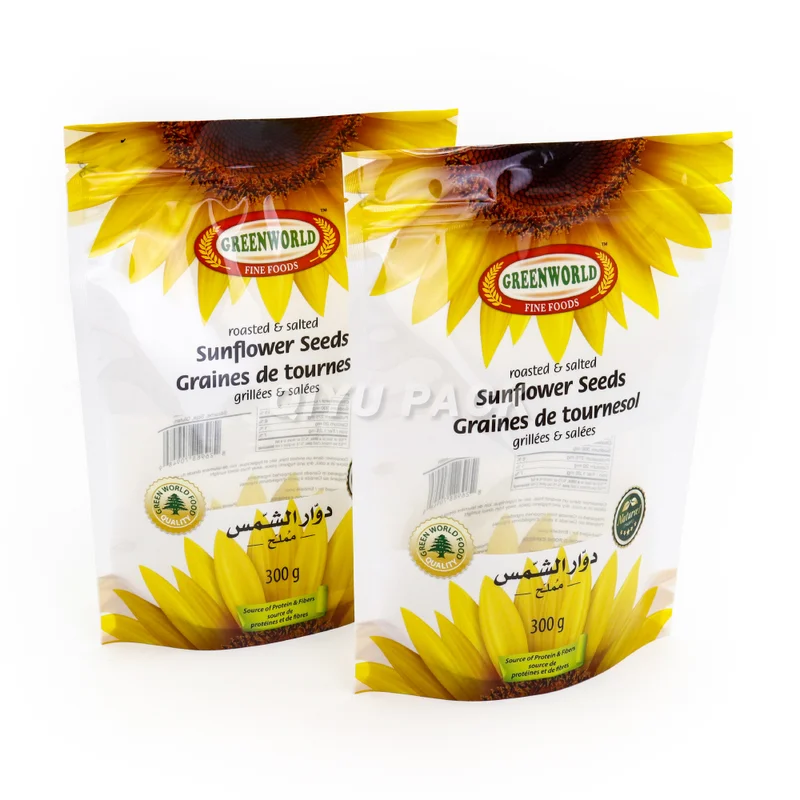 bolsa de pie para semillas