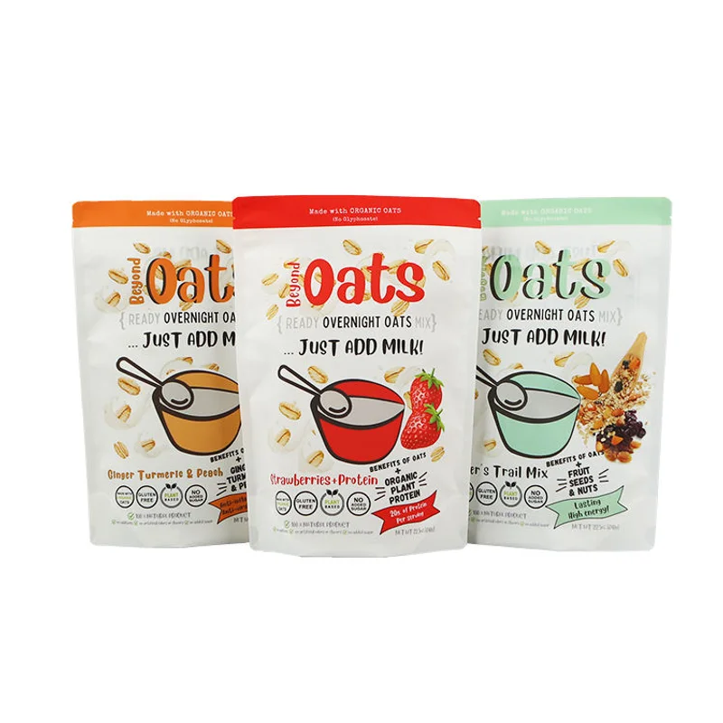 บรรจุภัณฑ์กราโนล่าที่สามารถรีไซเคิลได้