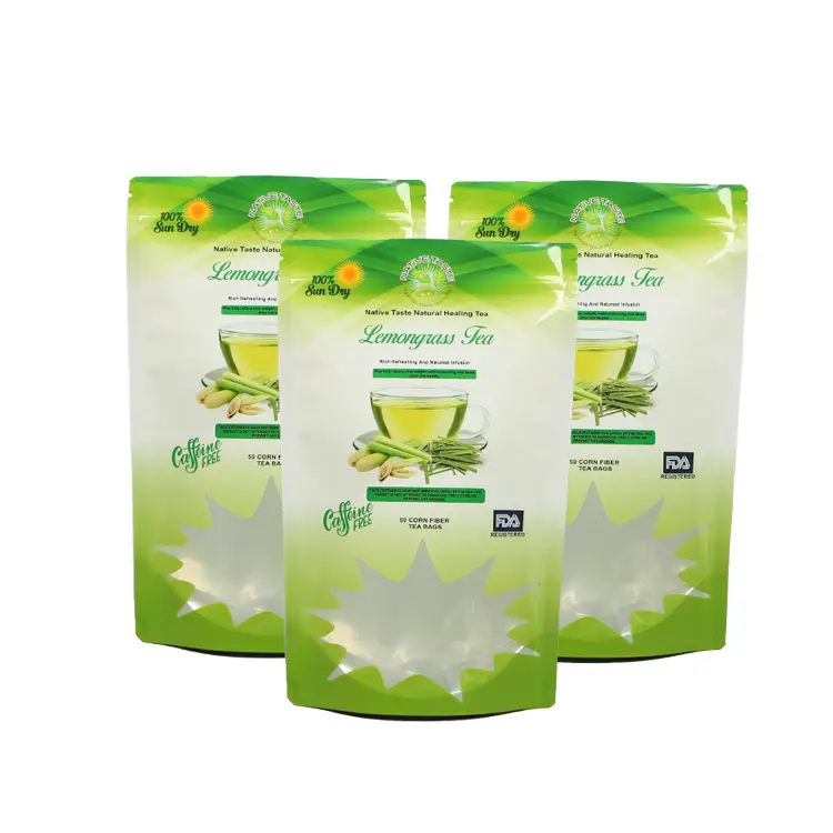 bolsa de pie para té