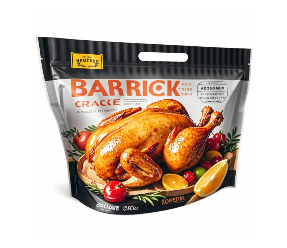 sacos personalizados para embalagem de frango assado
