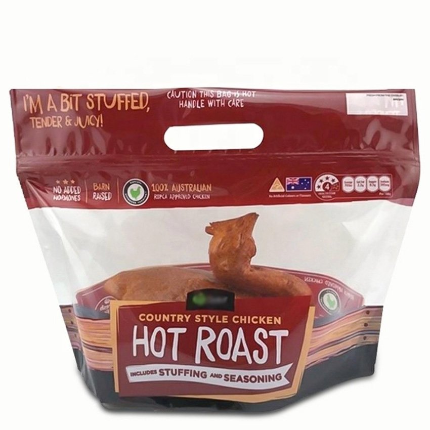saco para embalagem de frango assado