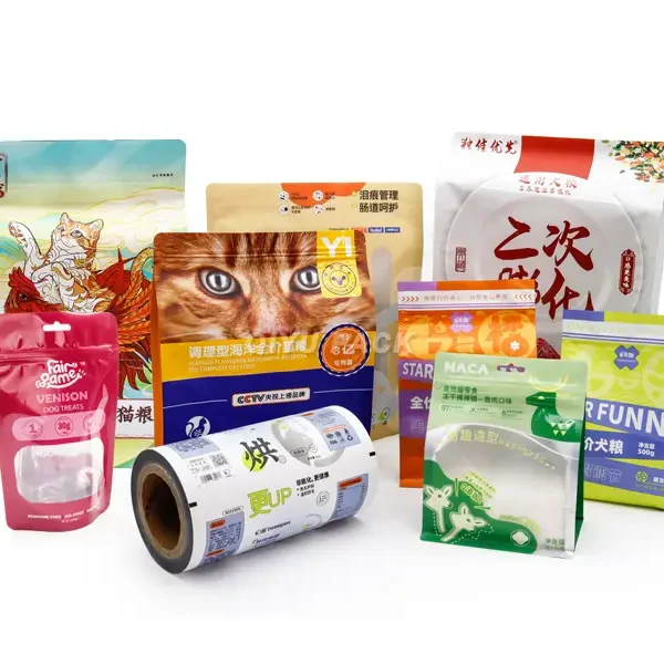 custom pet food packaging bags supplier