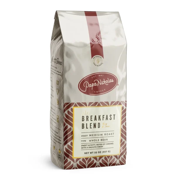 side gusset coffee bags with tin tie